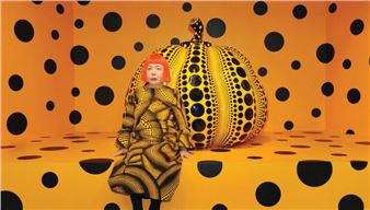 Rob and Nick Carter, Yayoi Kusama Robot Painting, Painting time: 46:31:30  Stroke count: 8,948 14-15 January 2020 (2020), Available for Sale