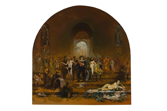 L' ecole d' Athènes I by Giorgos Vakirtzis