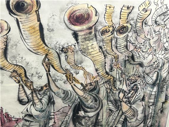 Joe Stern | Signed Joe Stern Watercolor Painting | MutualArt