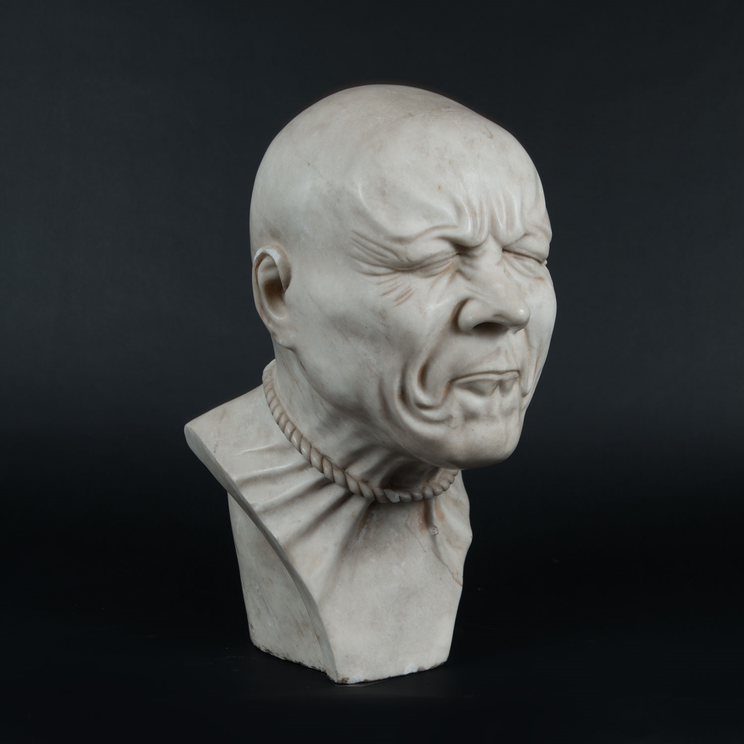 Artwork by Franz Xaver Messerschmidt, Character head, Made of Marble