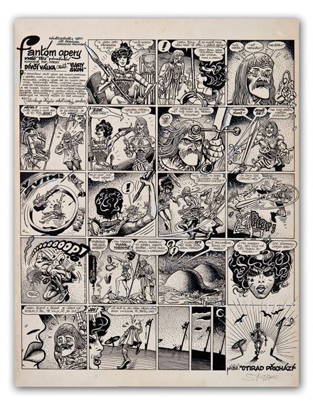 Fantóm opery - Dívčí válka II. díl - Vlasty skon by Kaja Saudek, 1973