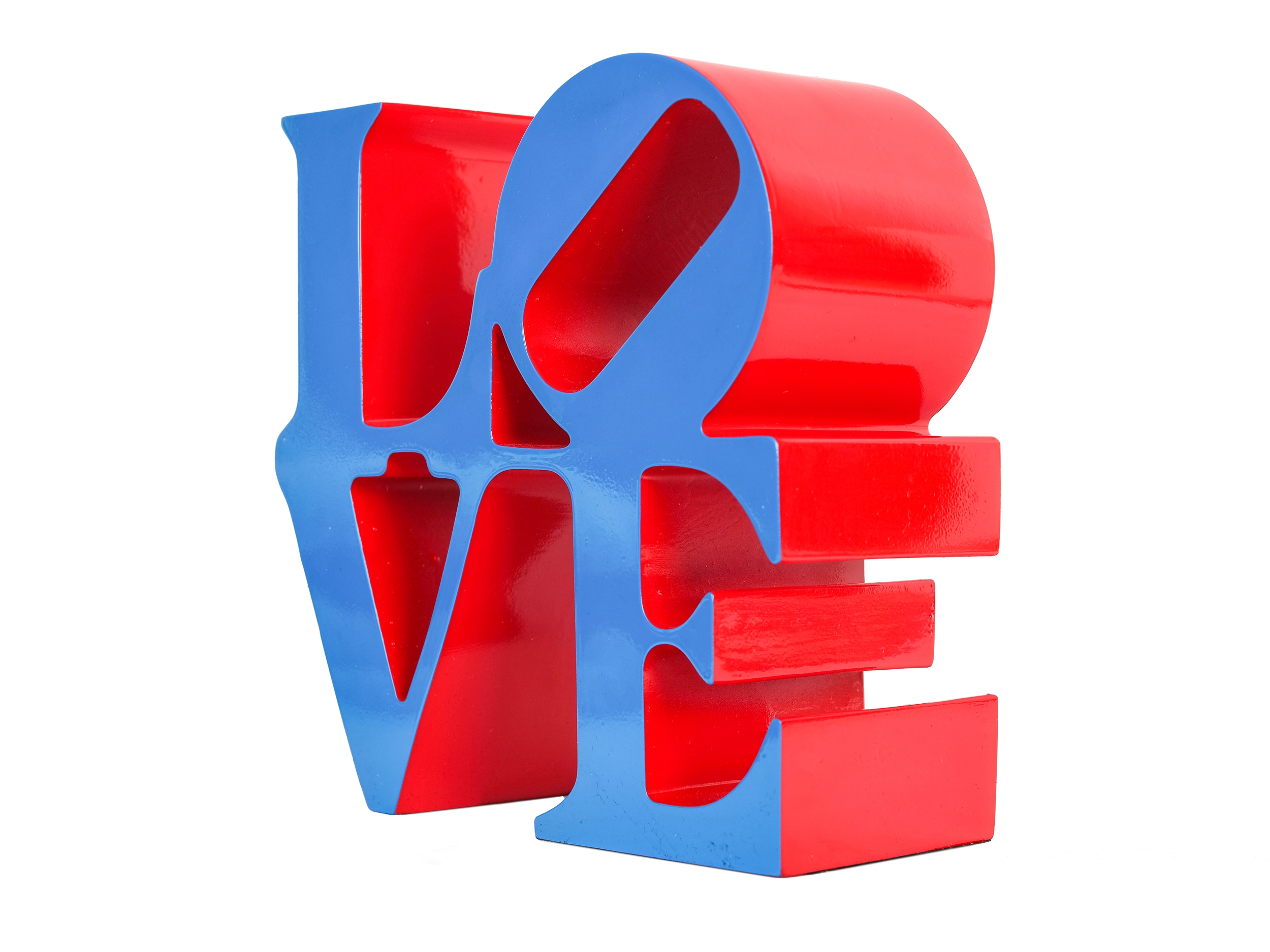 Robert Indiana | Love Blue | MutualArt