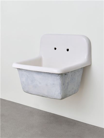 Deep Basin Sink by Robert Gober, dated 1984