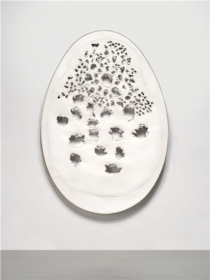 Concetto spaziale, La fine di Dio by Lucio Fontana, Executed in 1963