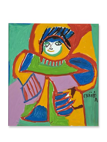 Aïcha by Chaibia Tallal, Painted in 1988