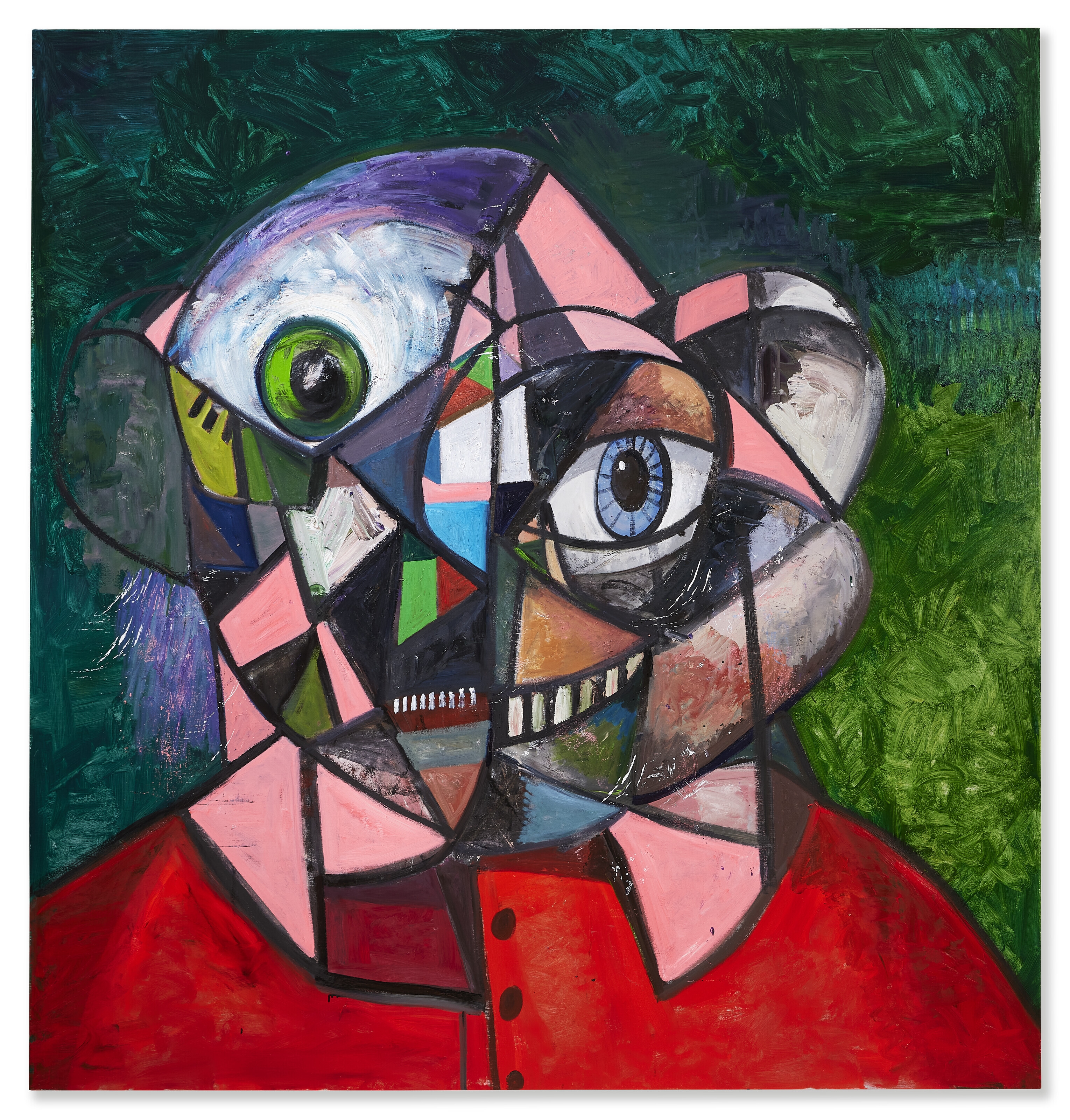 George Condo | Monumental Abstract Self-Portrait (2018) | MutualArt