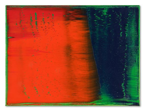 Gerhard Richter | Green-Blue-Red (for Parkett 35). (1993) | MutualArt