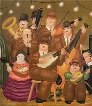 The Musicians - Fernando Botero