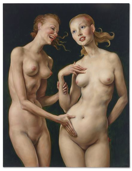 Nice 'n Easy by John Currin, Painted in 1999