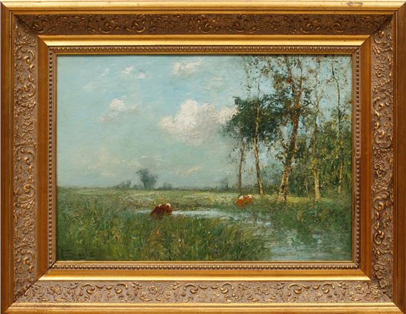 Cows in a Pasture by Charles Wellington Boyle