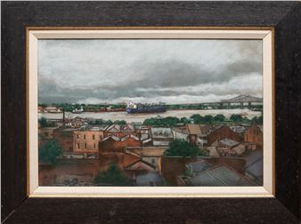 "New Orleans Riverscape" - Alan Flattmann