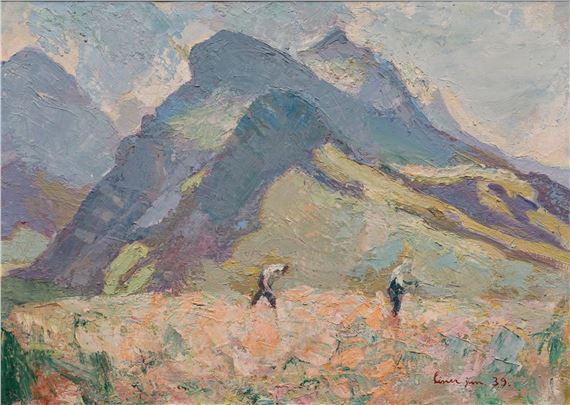 Die Ernte by Carl Walter Liner, 1939