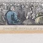 Artwork by James Gillray, Cymon & Iphigenia, Made of etching with later hand-colouring