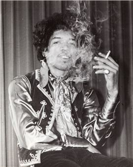 GEORGE TREMLETT (1939–2021)
Jimi Hendrix smoking, c. 1967 - George Tremlett
