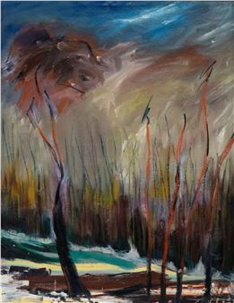 Solitary Tree - Constantin Calafeteanu