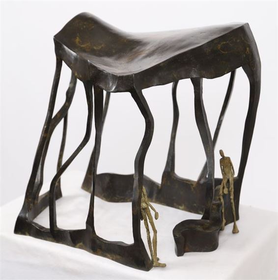 Eternal Pillars I by Val, dated 2012