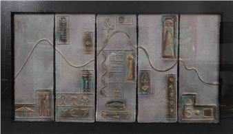 Cast paper is a wonderful catalyst. It takes on the appearance of metals, leather, stone or marble. Paper's creative possibilities are limitless in combining the rich textures and colors produced by man and nature. - Joyce Combs