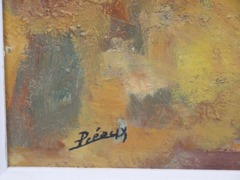 Artwork by Michel Francois Preaux, Landscape, Made of Oil on canvas