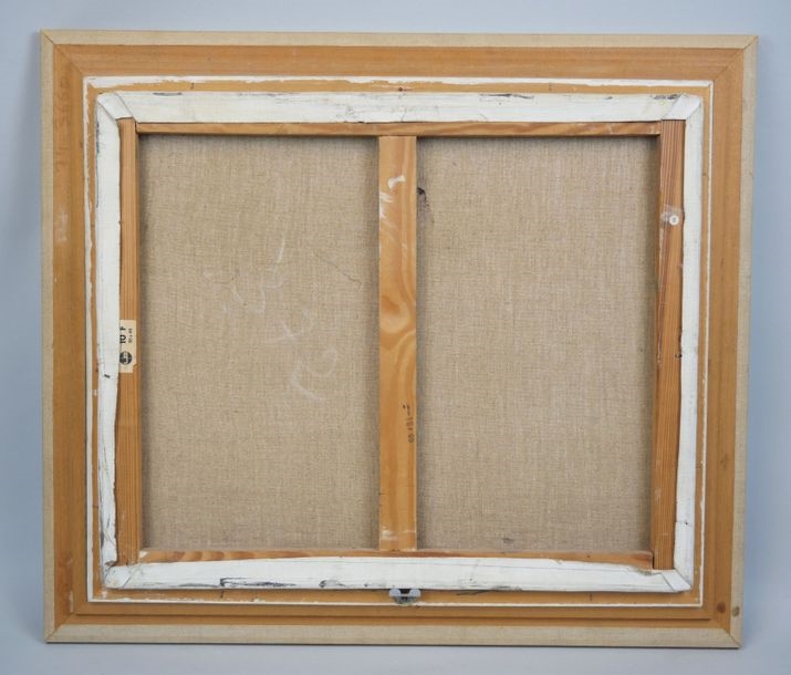 Artwork by Michel Francois Preaux, Landscape, Made of Oil on canvas