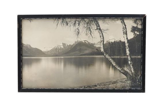 R.E. Marble Lake McDonald Glacier Park Photograph by Ray Elmer Marble, 1924