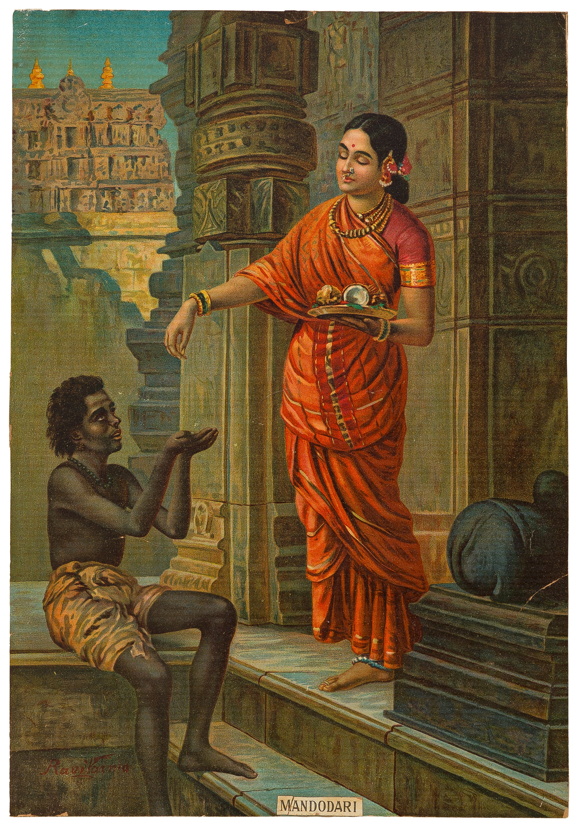 Raja Ravi Varma | Mandodari | MutualArt