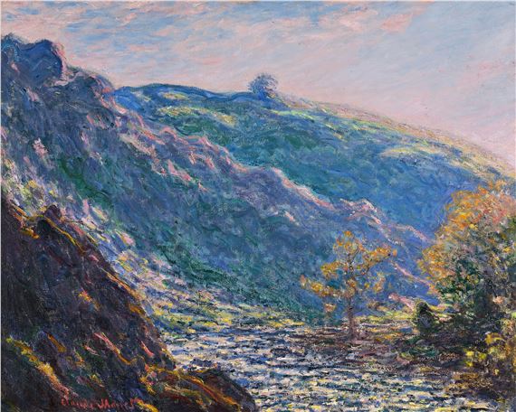Soleil sur la Petite Creuse by Claude Monet, 1889