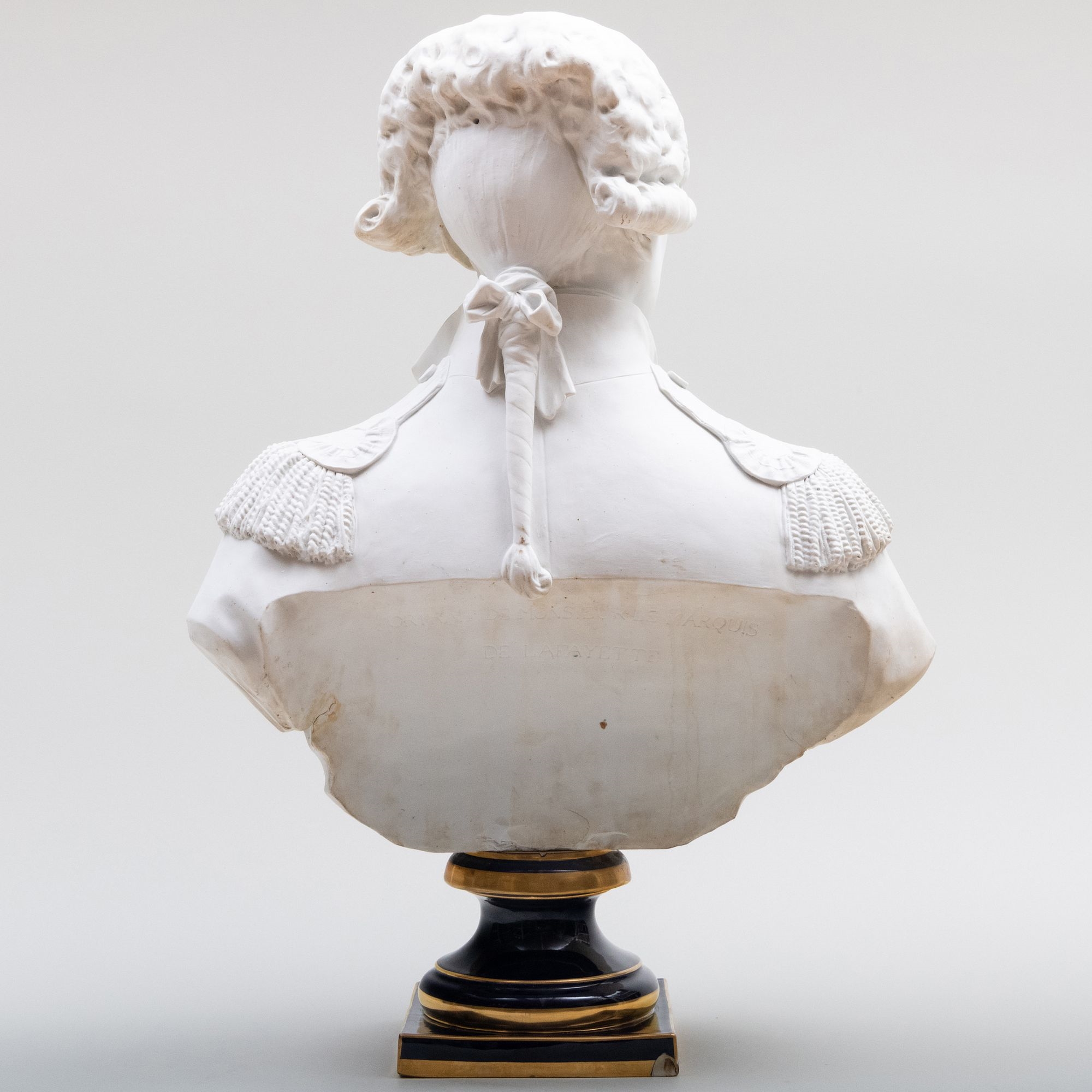 Sèvres Porcelain Factory | Sevres Biscuit Porcelain Bust of the Marquis ...
