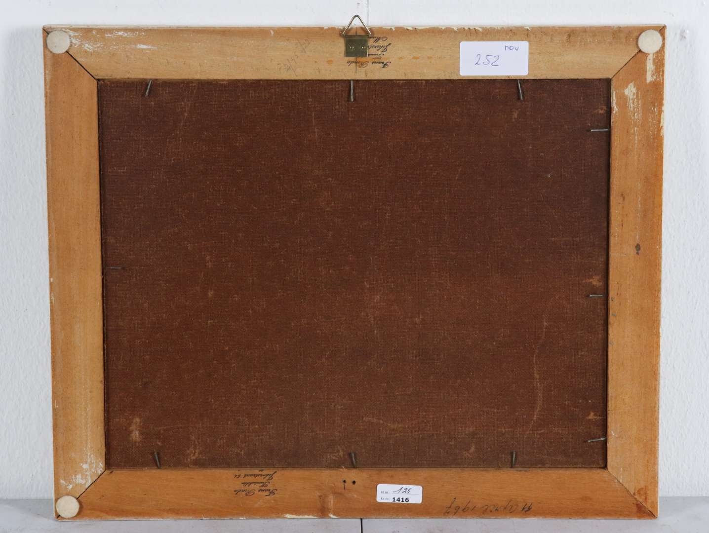 Artwork by Frans Ronda, Wintertje, Made of board