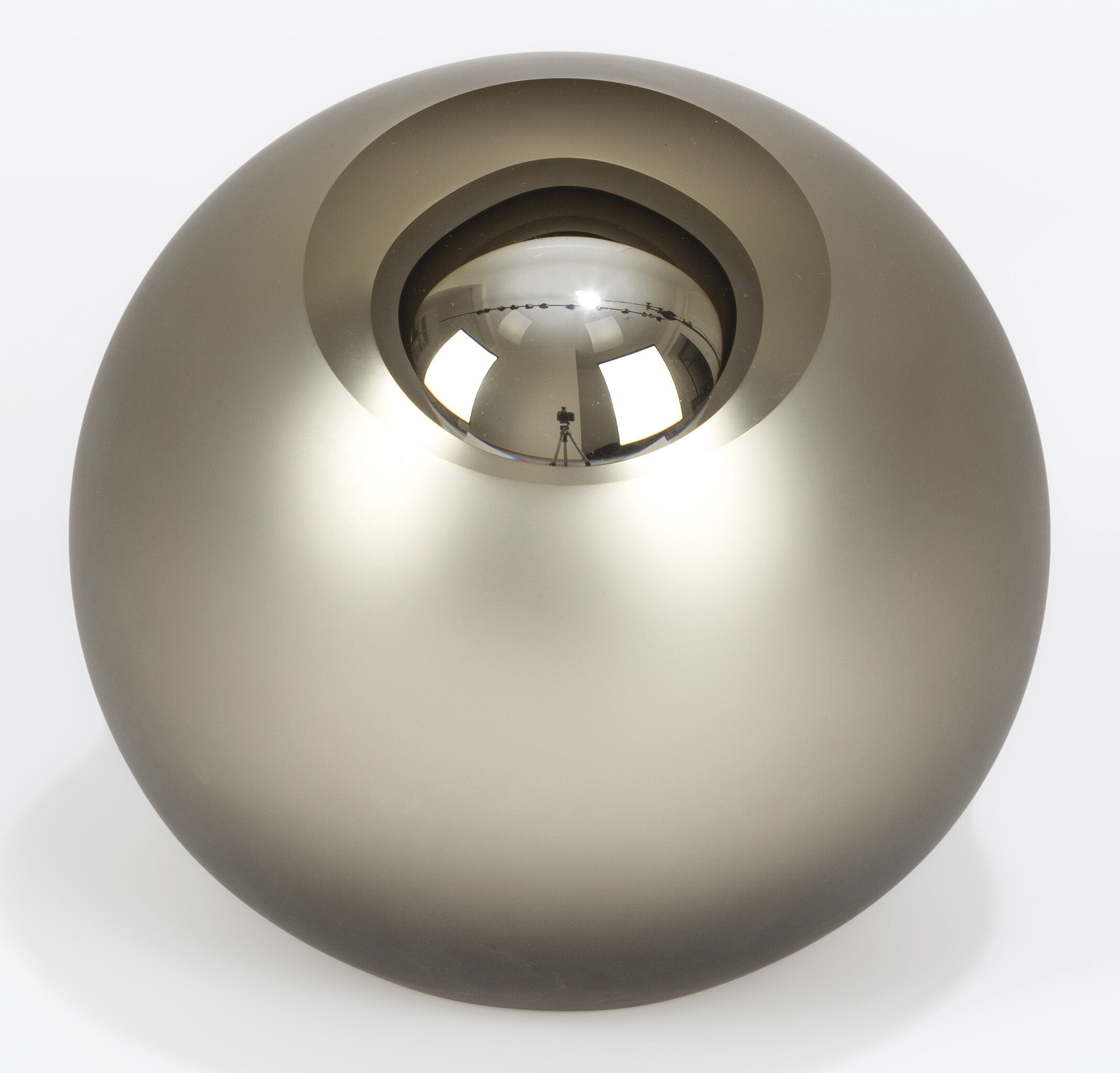 Artwork by Rudolf Burda, Matt eye, Made of crystal glass