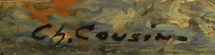 Charles-Louis-Auguste‏ Cousin signature.