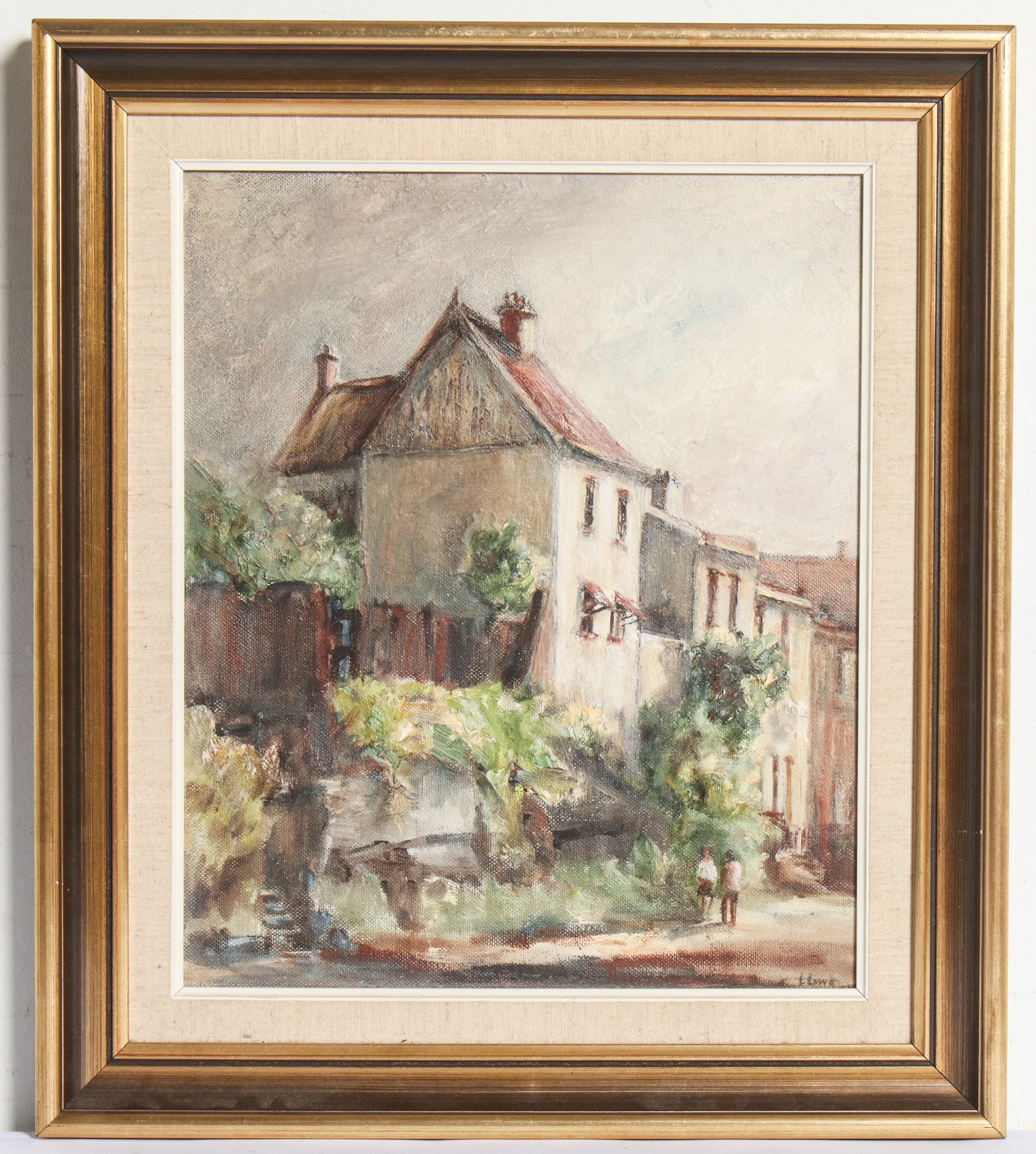 Artwork by Lilla Lowe, 'Old House, Harrington St The Rocks', Made of oil on board