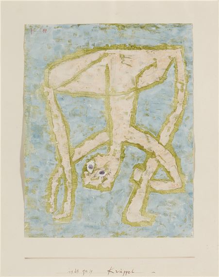 Paul Klee | Krüppel (Cripple) (1938) | MutualArt