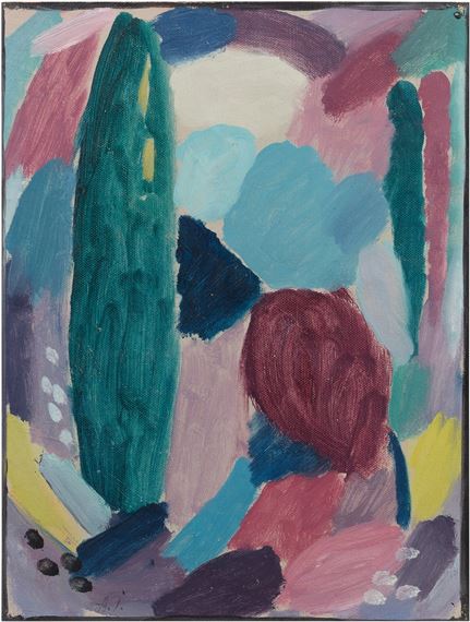 Variation: Herbstlicher Tag (Variation: Autumnal Day) by Alexej von Jawlensky, 1916