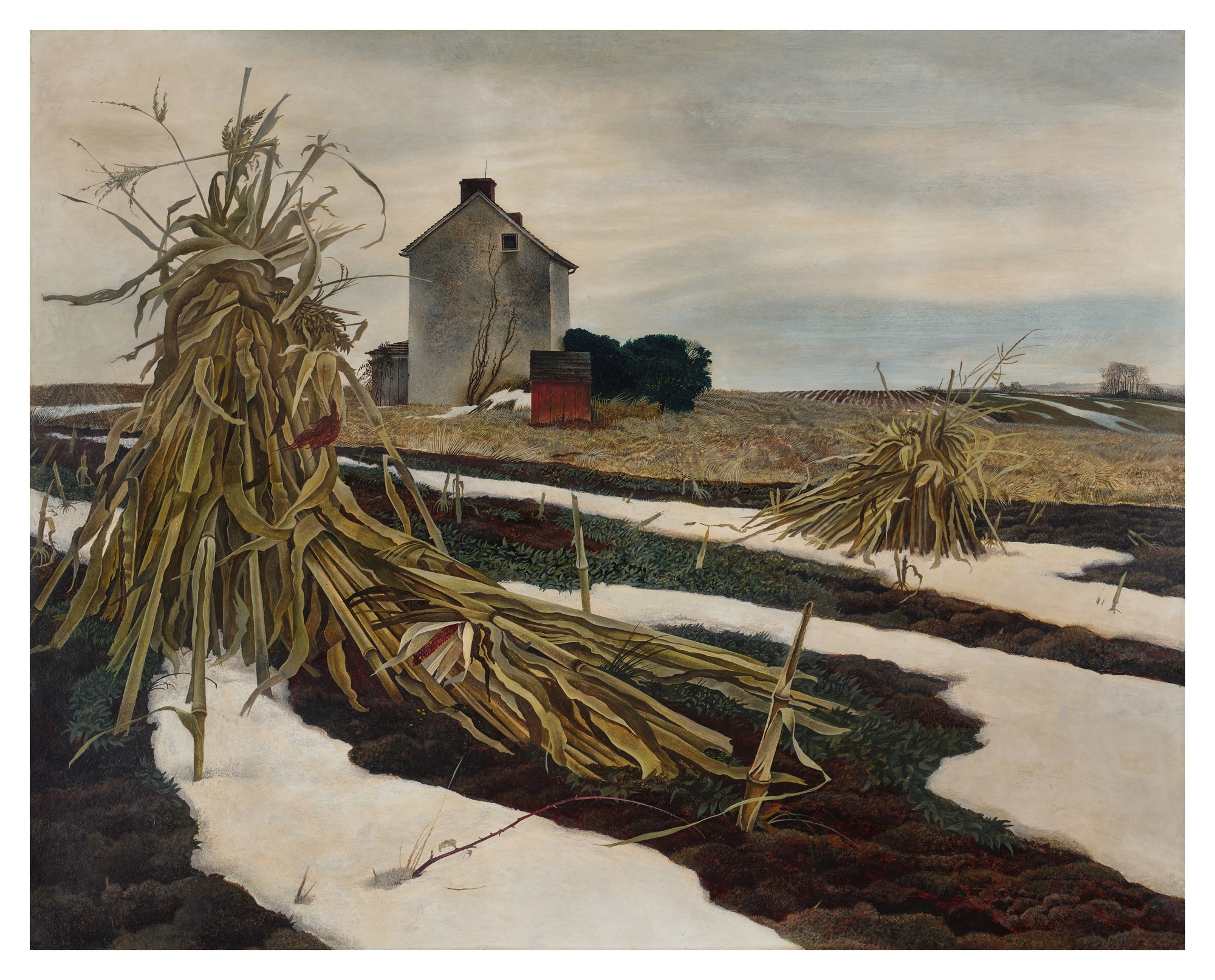Andrew Wyeth | SEED CORN (1948) | MutualArt