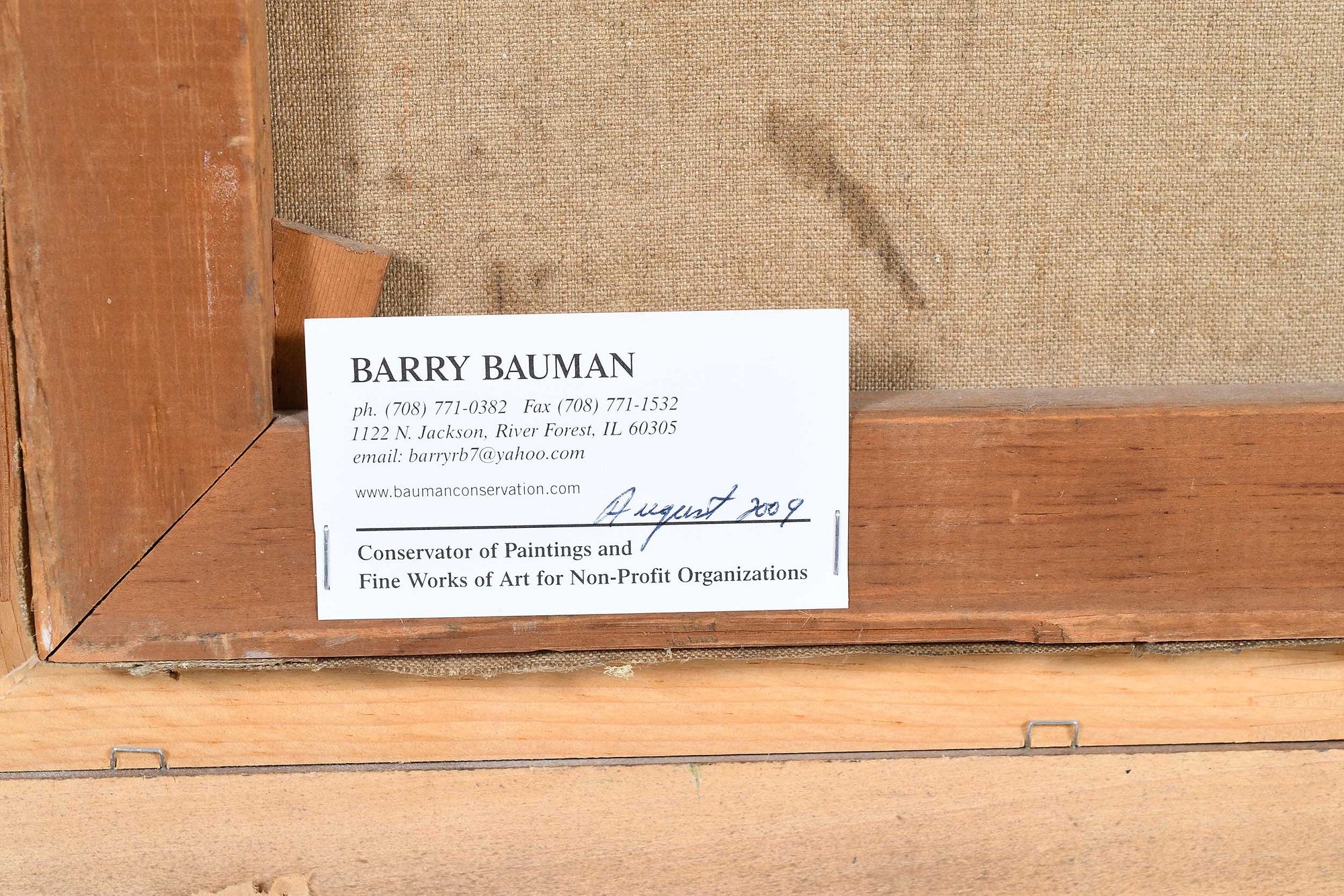 Artwork by Frank Perri, Melting Snow, Made of oil on canvas