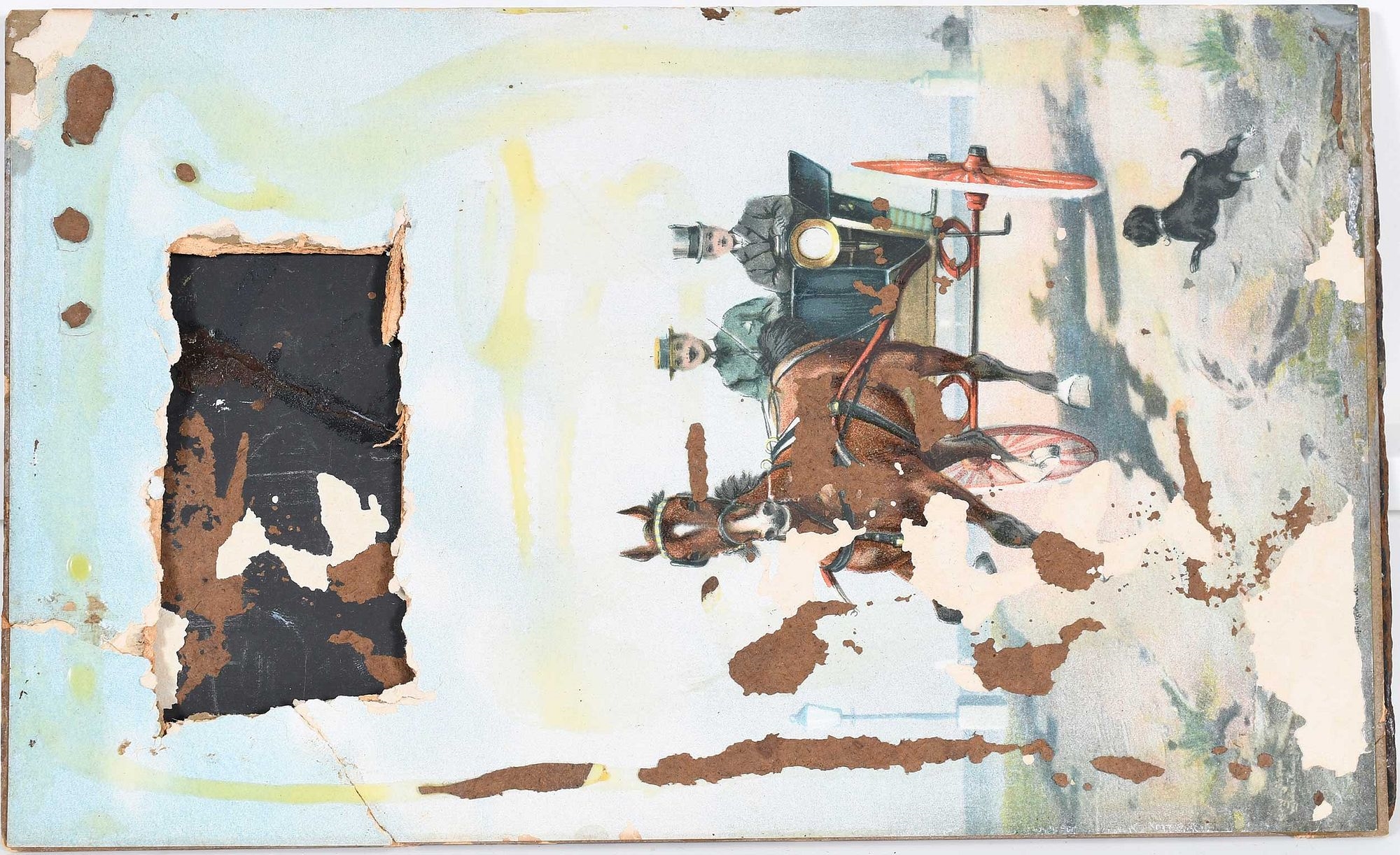 Artwork by Sanford Robinson Gifford, Wilderness Sketch, Made of oil on board