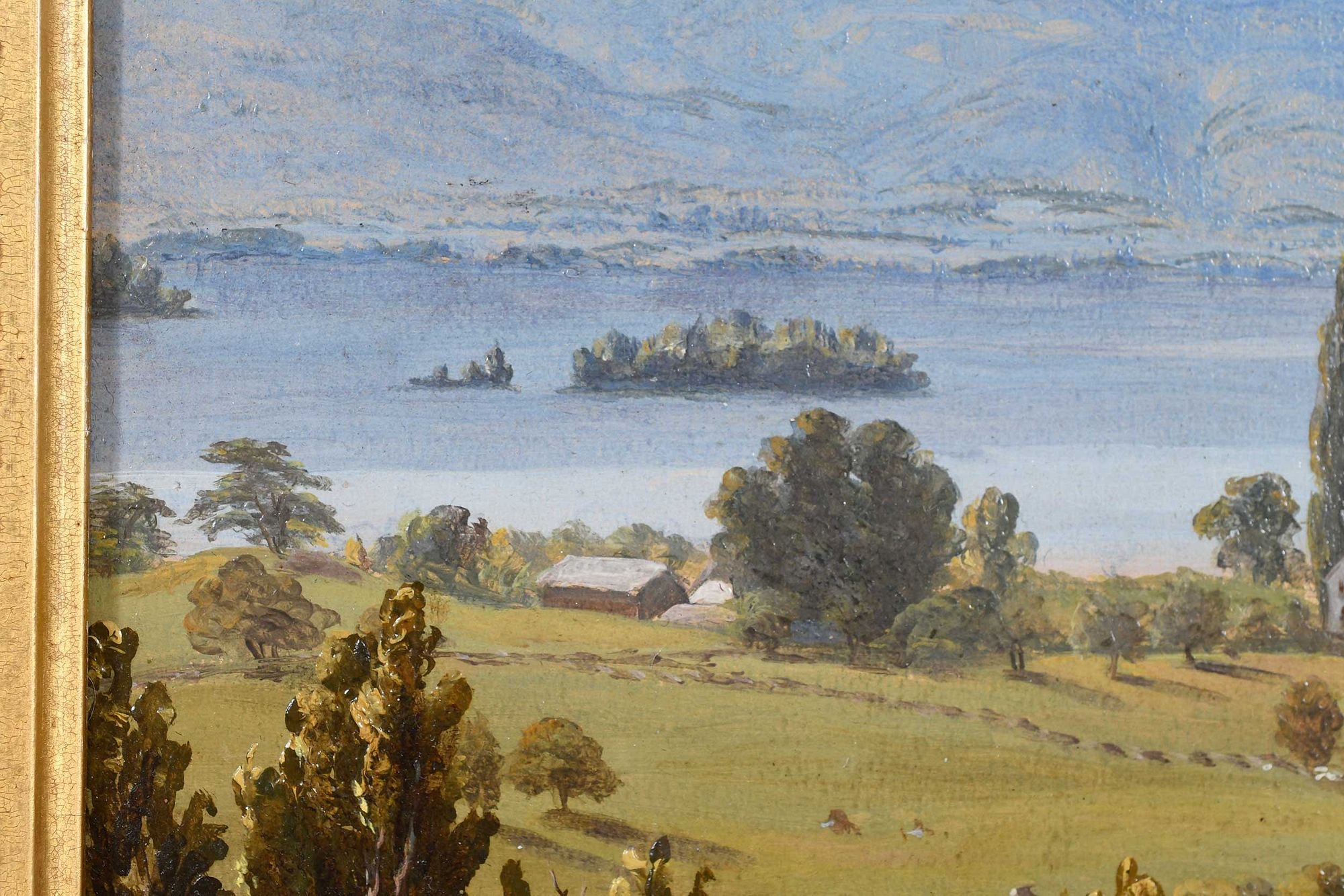 Artwork by Sanford Robinson Gifford, A Sketch From Nature, Made of oil on paper