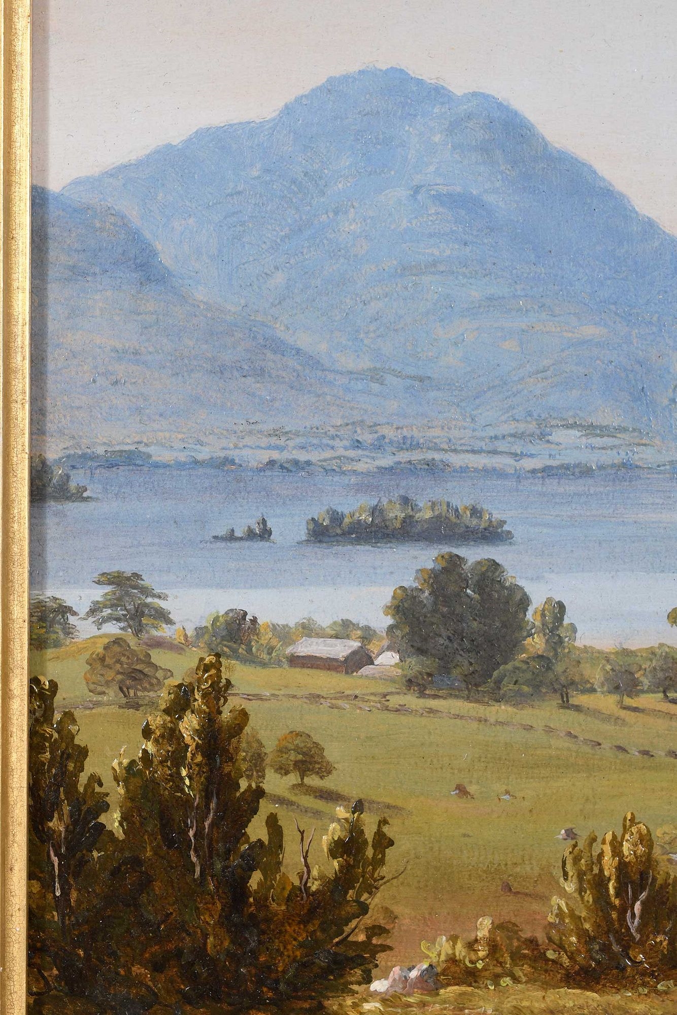 Artwork by Sanford Robinson Gifford, A Sketch From Nature, Made of oil on paper