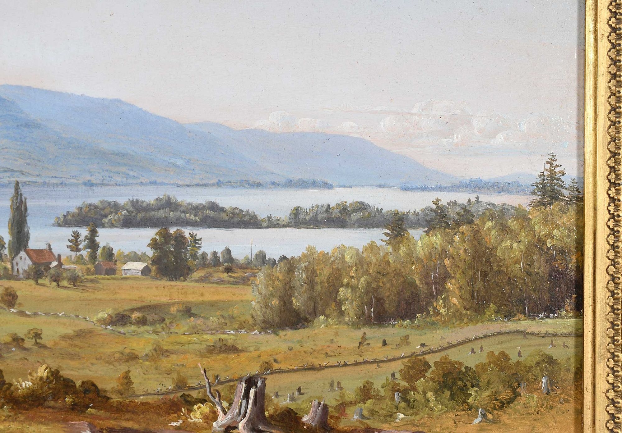 Artwork by Sanford Robinson Gifford, A Sketch From Nature, Made of oil on paper