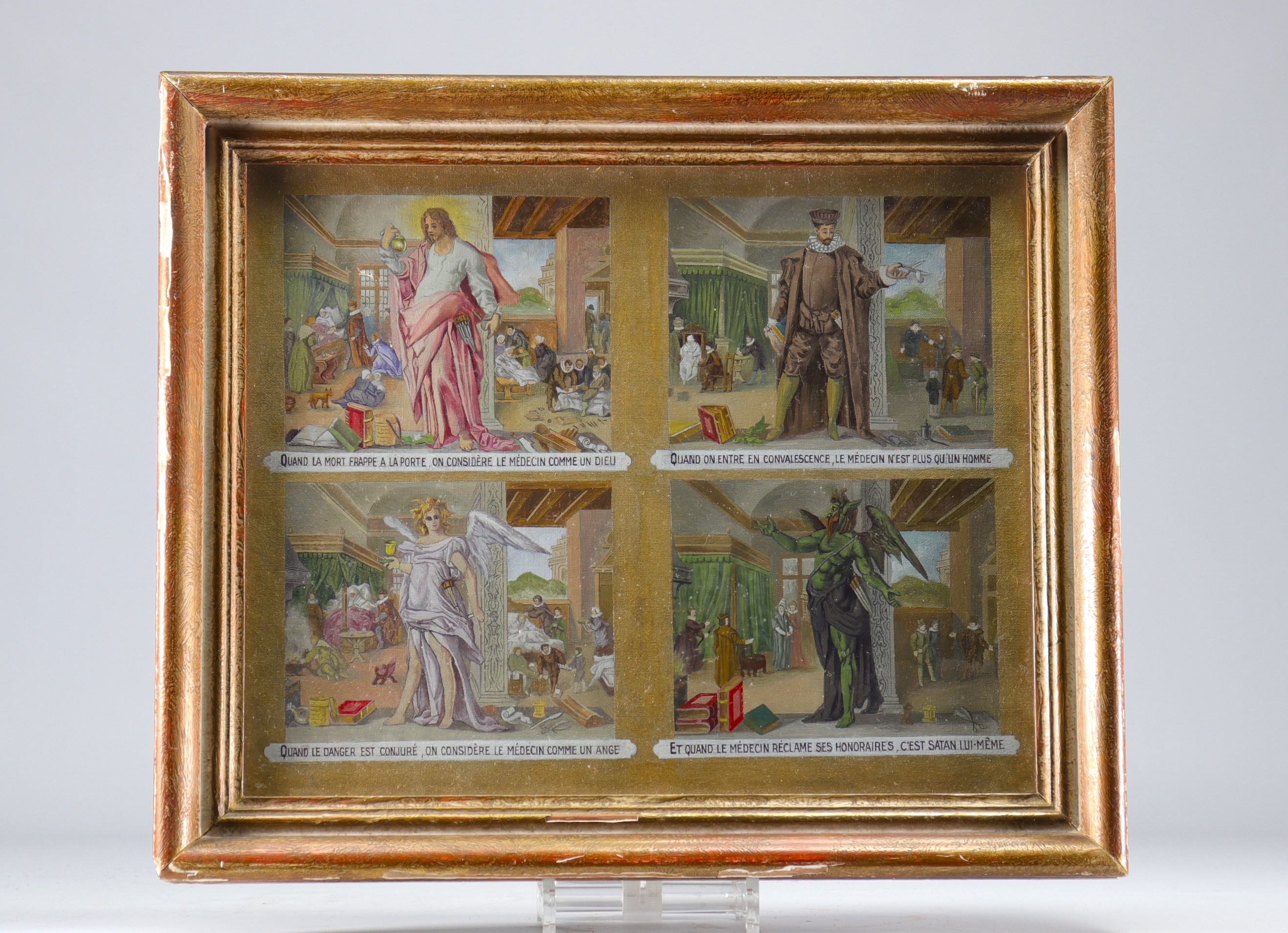 Allegory of the Doctor by French School, 19th Century