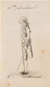 [An album of 31 satirical portraits] - James Sayers