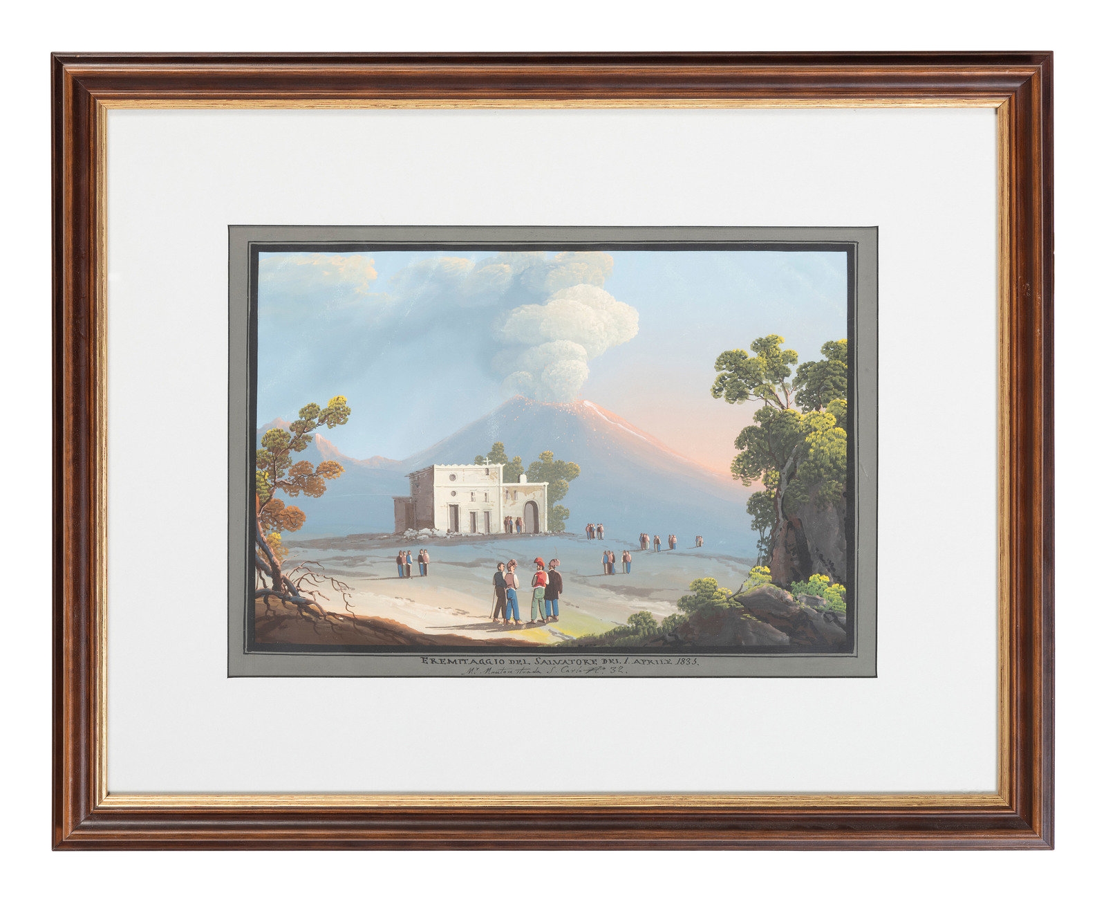 M. Mauton | Six Works: Volcanic Eruptions | MutualArt