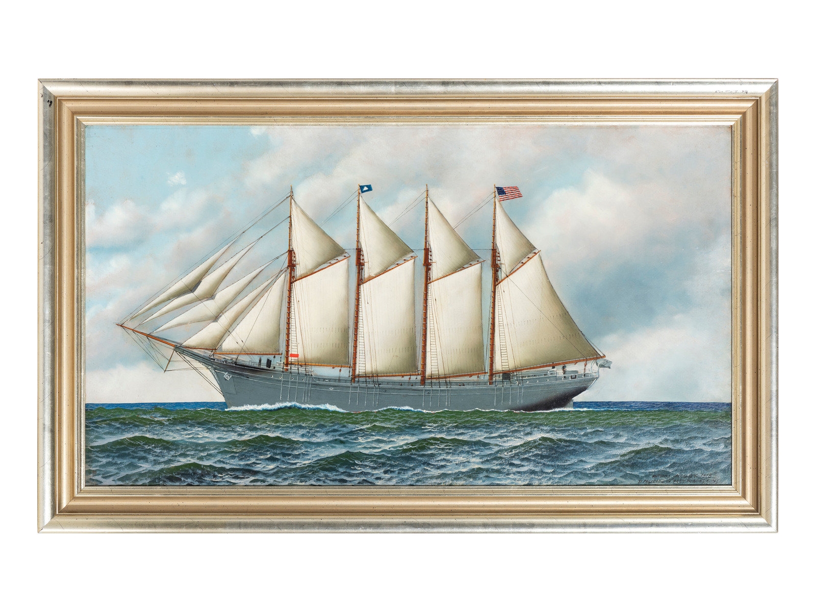 File:Antonio Jacobsen - The clipper Young America under full sail