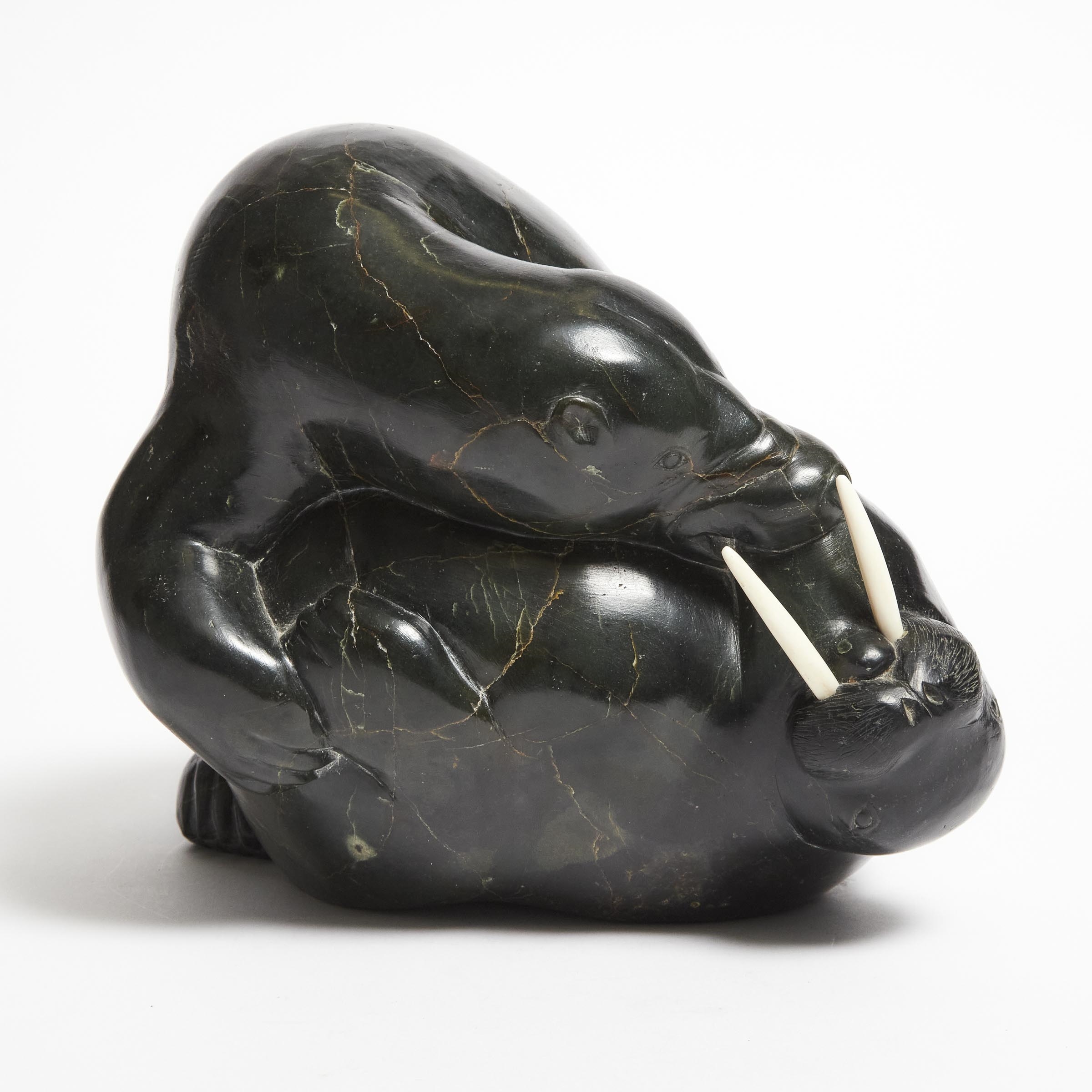 Isa Smiler | POLAR BEAR ATTACKING WALRUS, CIRCA 1955 (Circa 1955 ...