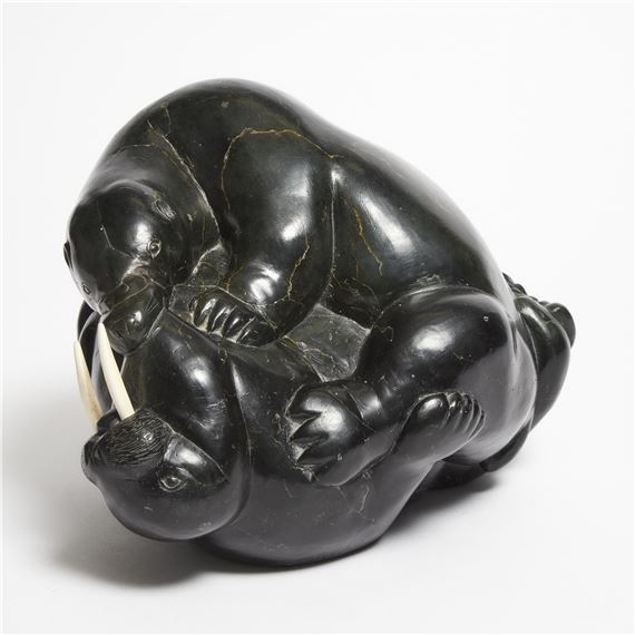 Isa Smiler | POLAR BEAR ATTACKING WALRUS, CIRCA 1955 (Circa 1955 ...
