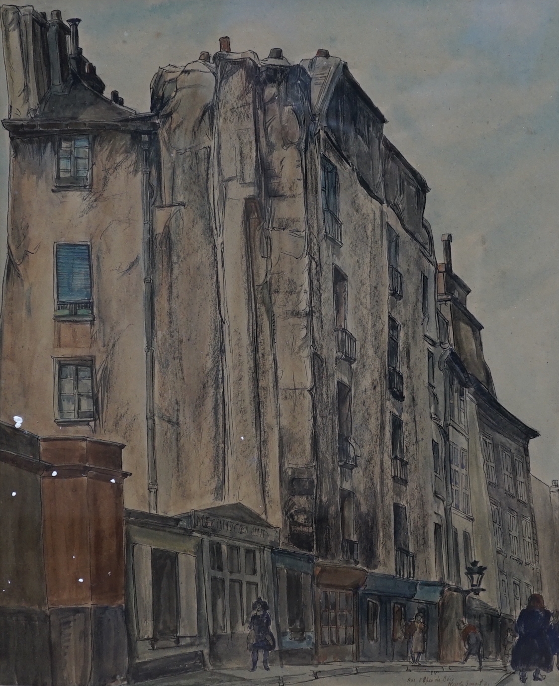 Edgar Rowley Smart | ink and watercolour | MutualArt
