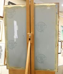 Artwork by Ina D. D. Uhthoff, signed Ina D.D. Uhthoff 48 x 24", Made of Sketch