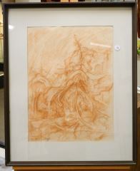 signed Ina D.D. Uhthoff 48 x 24" - Ina D. D. Uhthoff