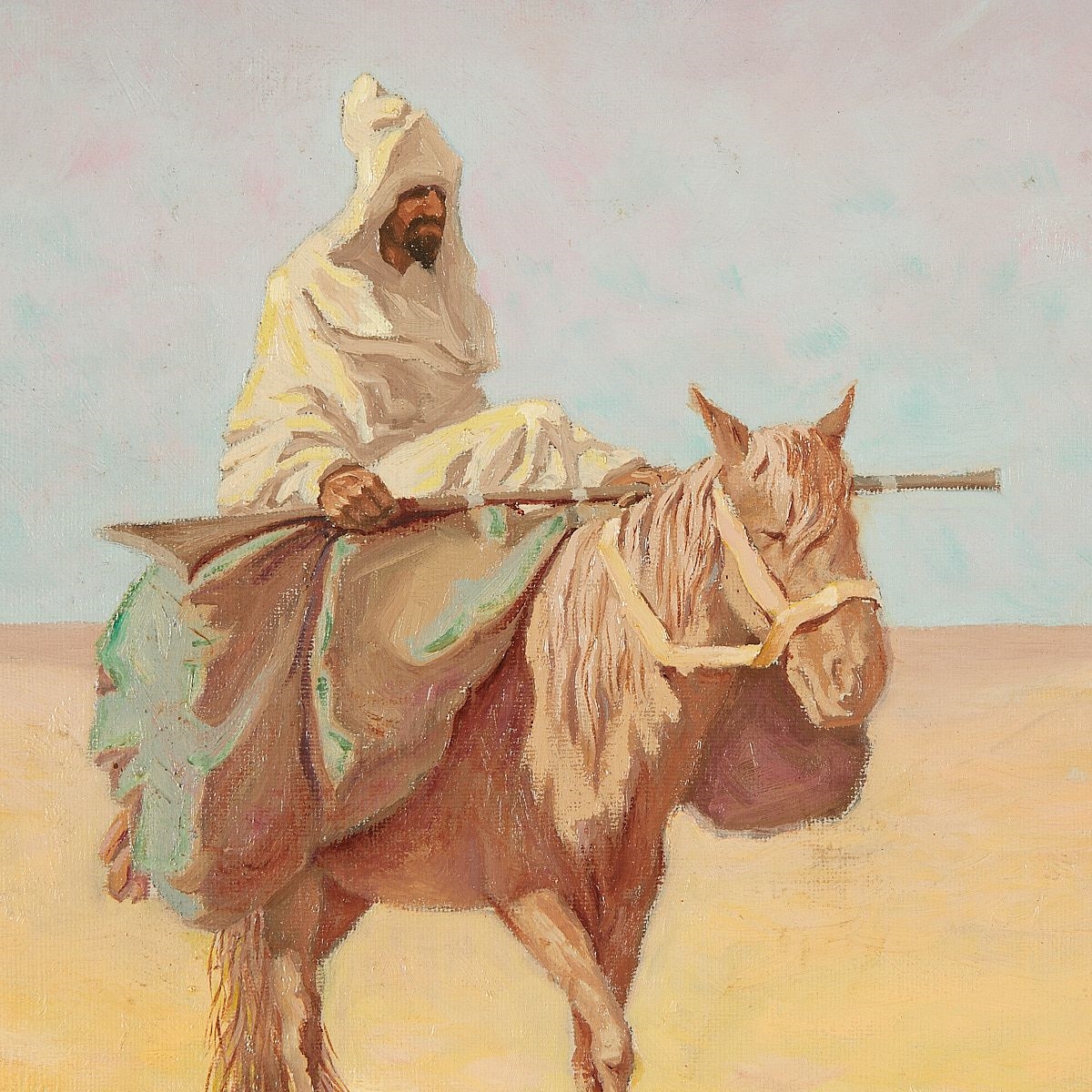 Artwork by Charles Wellington Furlong, Charles W. Furlong Morocco Oil Painting, Made of Oil on canvas painting