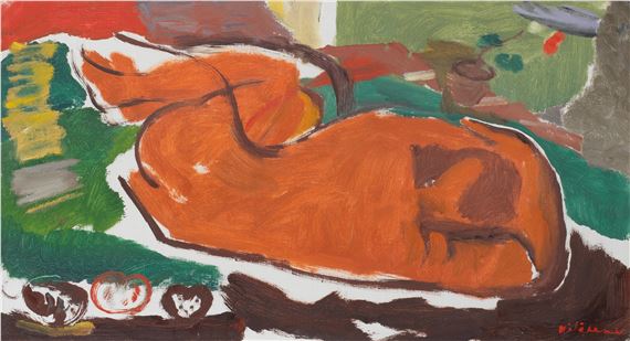 August 1950 No.3 by Ivon Hitchens, August 1950